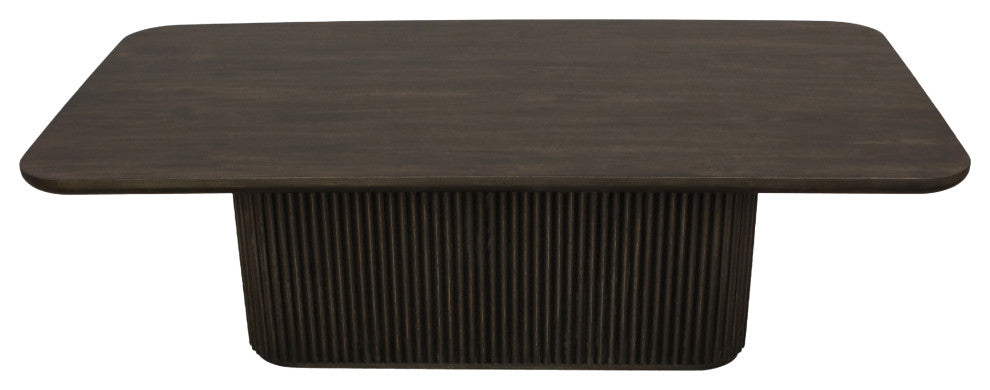 Odin Cocktail Table, Modern Espresso Finish, Mango Solid Wood