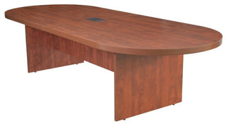 Legacy 120" Racetrack Conference Table With Power Data Grommet, Cherry