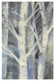 "Winter Birches II" Digital Paper Print by Albena Hristova, 14"x20"