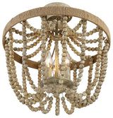 3-Light Semi-Flush Mount