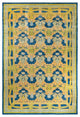 Arts and Crafts, One-of-a-Kind Handmade Area Rug Blue, 17'4"x12'1"