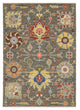Leoness Floral Puffs Indoor Area Rug, Grey, 9'10" x 12'10"