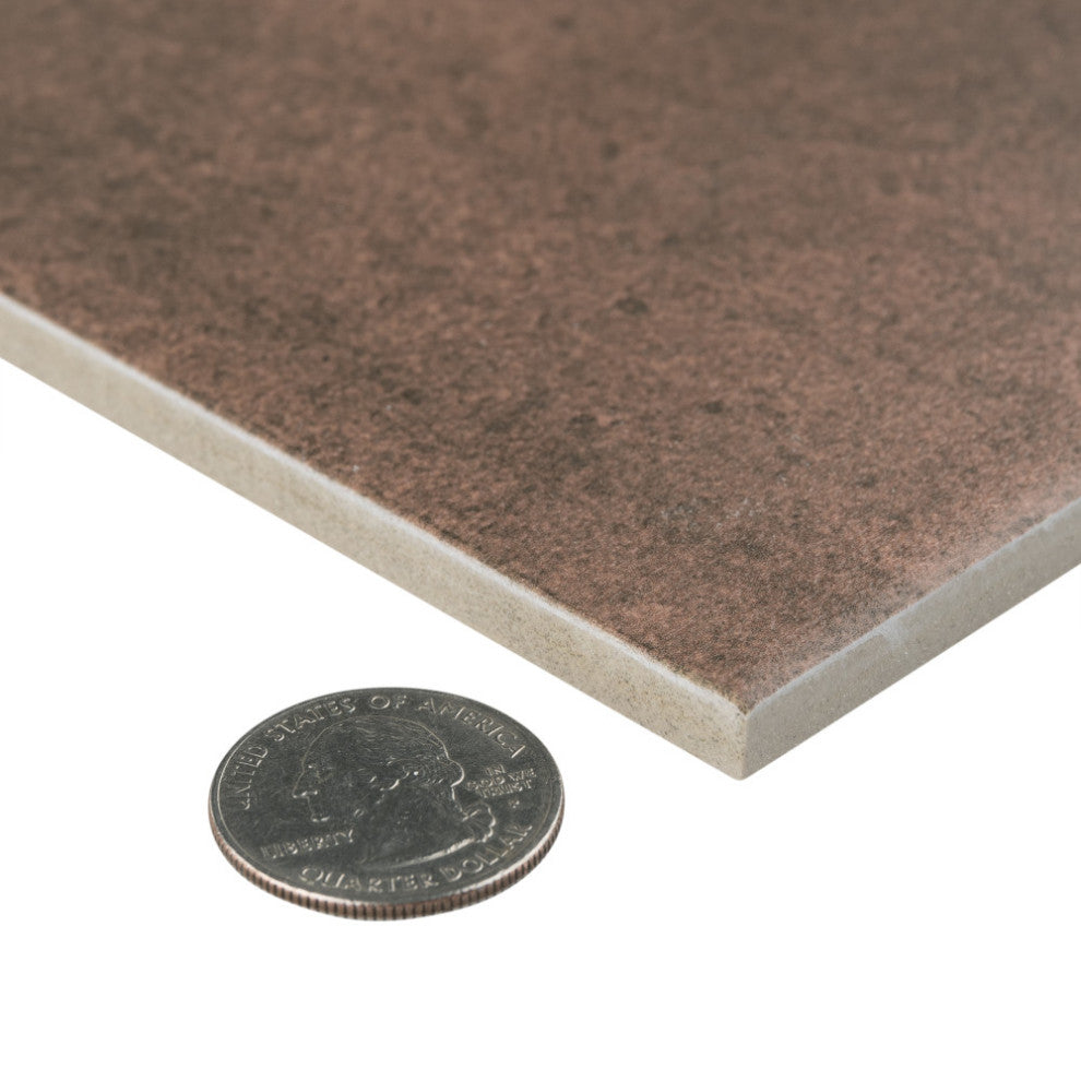 Matter Red Porcelain Floor and Wall Tile
