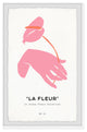 "La Fleur No 15" Framed Painting Print, 8x12