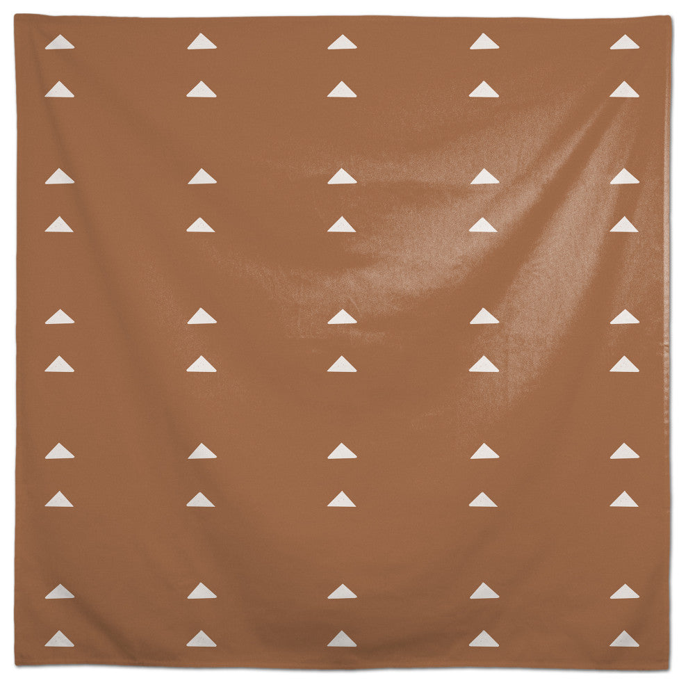Wobbly Triangle Pattern 58x58 Tablecloth