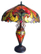 Liaison 3-Light Victorian Double Lit Table Lamp