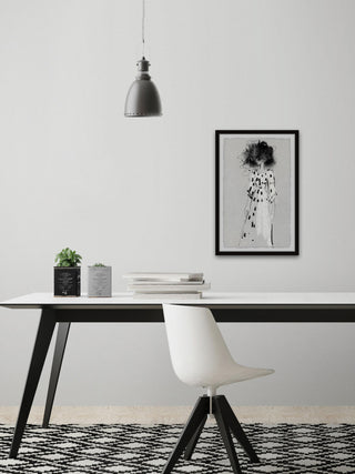 "Tangled Hair" Framed Painting Print, 20x30