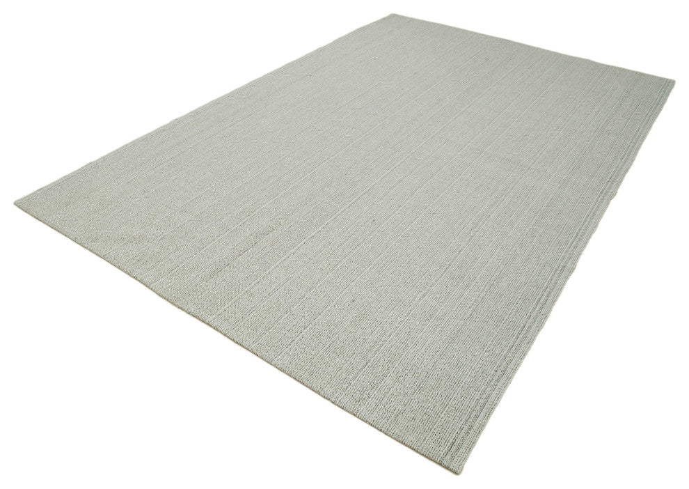 Rug N Carpet - Handmade Turkish 6' 9'' x 10' 6'' Decorative Wool Kilim Rug