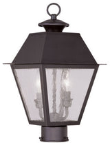 Mansfield Outdoor Post Head, Bronze