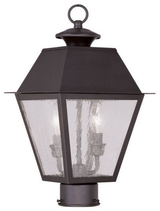 Mansfield Outdoor Post Head, Bronze