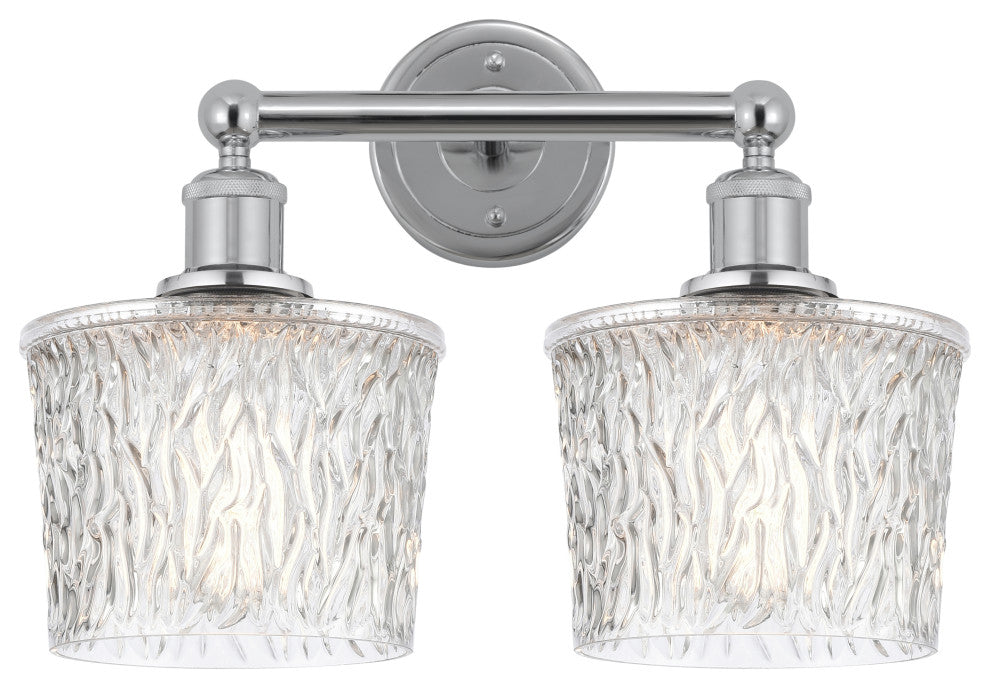 Innovations 616-2W-PC-G402 Niagra 2 Light 15.5" Vanity Light, Polished Chrome