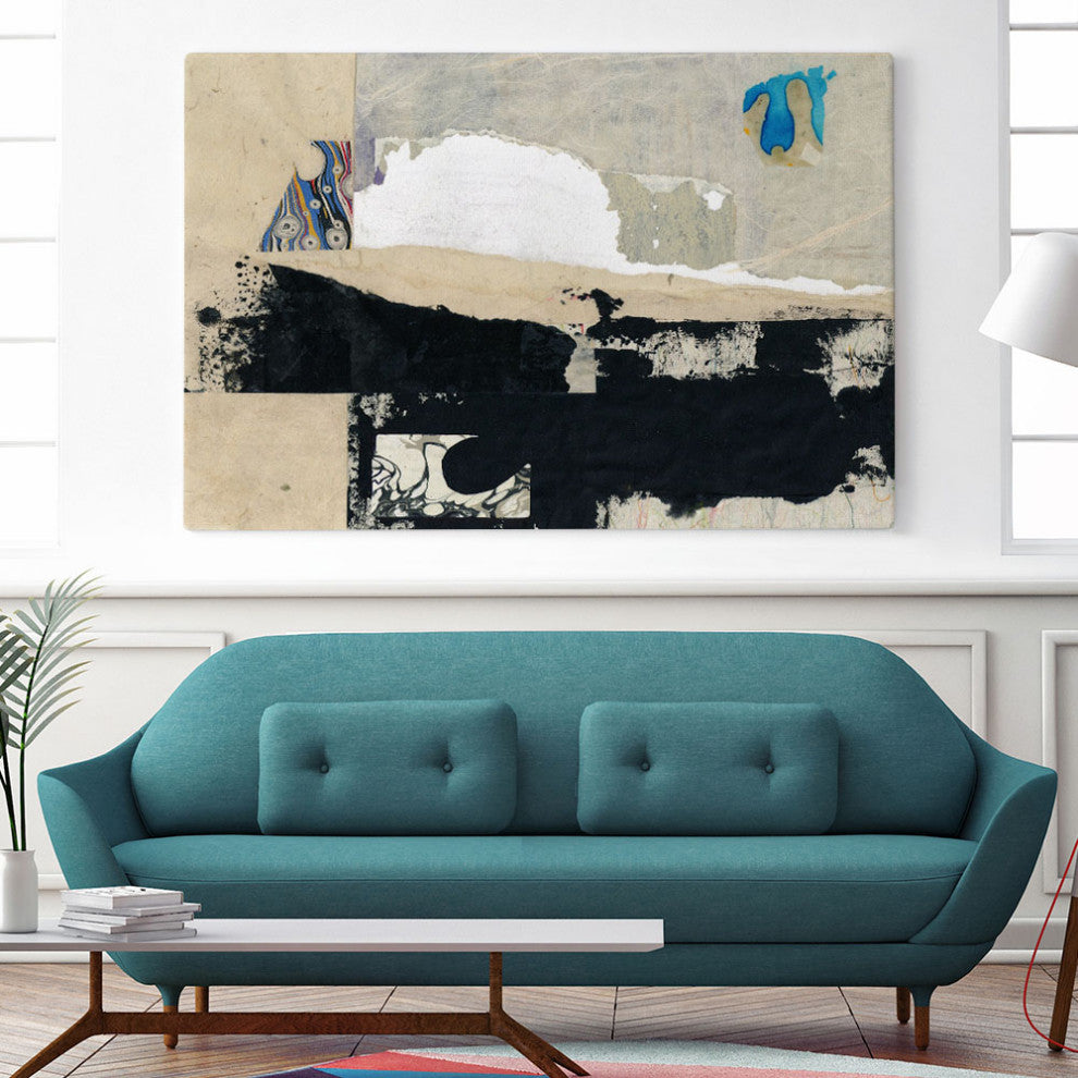 "Modern Collage VI" Fine Art Giant Canvas Print, 48"x72"