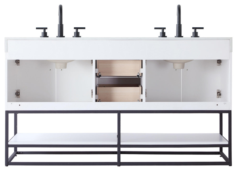 Elegant Lighting VF29260D Caroline 60" - Mocha Brown