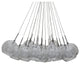 Nuevo Living Aura Lighting Pendant | Clear Glass