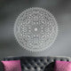 Mandala Stencil Kashmir, Trendy, Easy Wall Stencils For DIY Home Decor, 24"