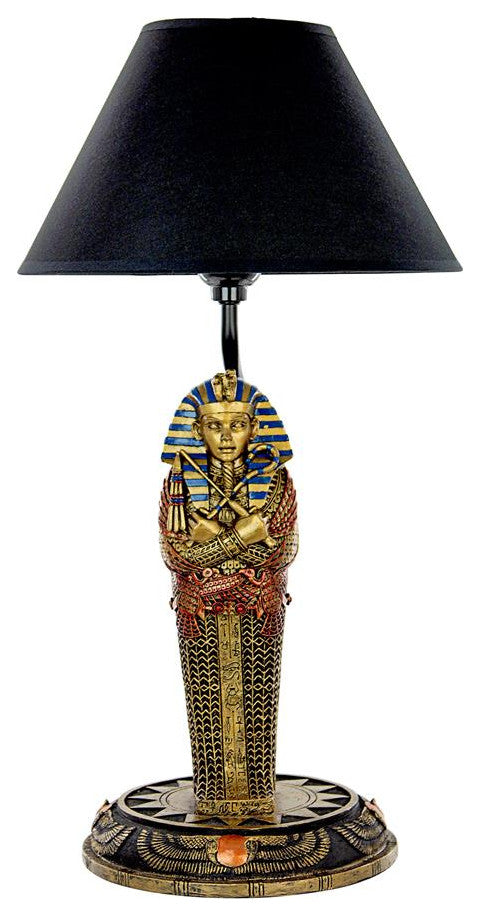 Design Toscano King Tut Sarcophagus Table Lamp