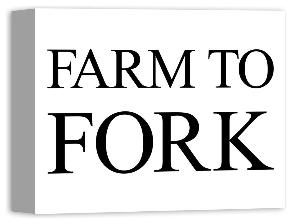 Farm to Fork 11x14 Canvas Wall Art