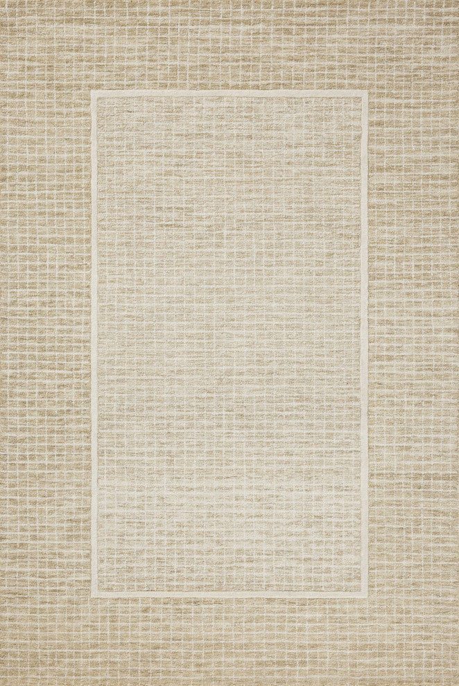Chris Loves Julia x Loloi Briggs Wheat / Ivory 7'-9" x 9'-9" Area Rug