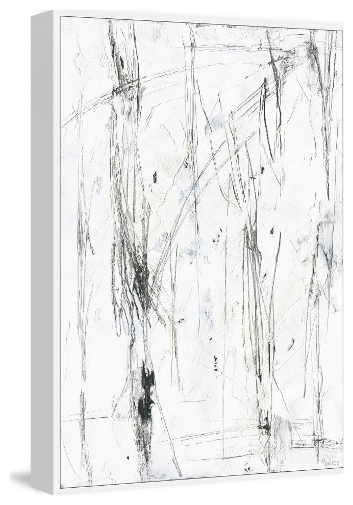 "Calm Energy" Floater Framed Painting Print on Canvas