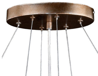 Rainier 6-Light Linear Chandelier Silver Mist