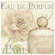 "Fleurs and Parfum II" Digital Paper Print by Daphne Brissonnet, 20"x20"