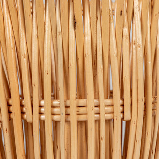 2-Bag Rolling Laundry Sorter, Natural