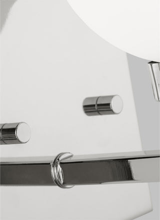 Clybourn One Light Wall / Bath Sconce, Chrome