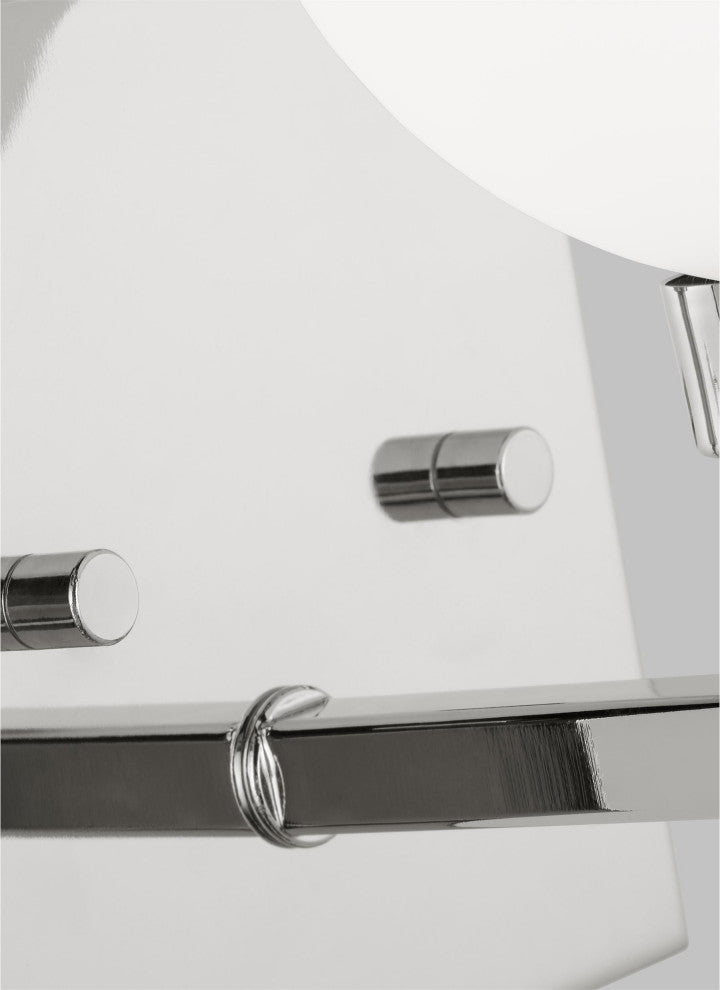 Clybourn One Light Wall / Bath Sconce, Chrome