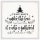 "Under the Tree" Framed Painting Print, 24x24