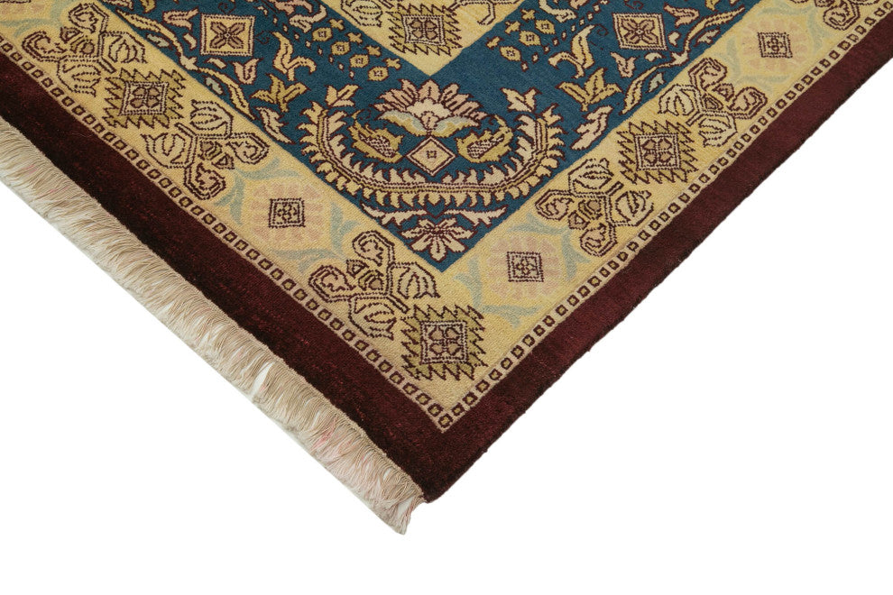 Rug N Carpet - Hand-Knotted Oriental 9' 2" x 12' 0" Decorative Oushak Area Rug
