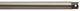 Fan Down Rod 48", Antique Pewter