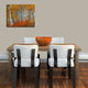 Epic Graffiti "Morning Aspens" by Jesse Estes, Giclee Canvas Wall Art, 26"x34"