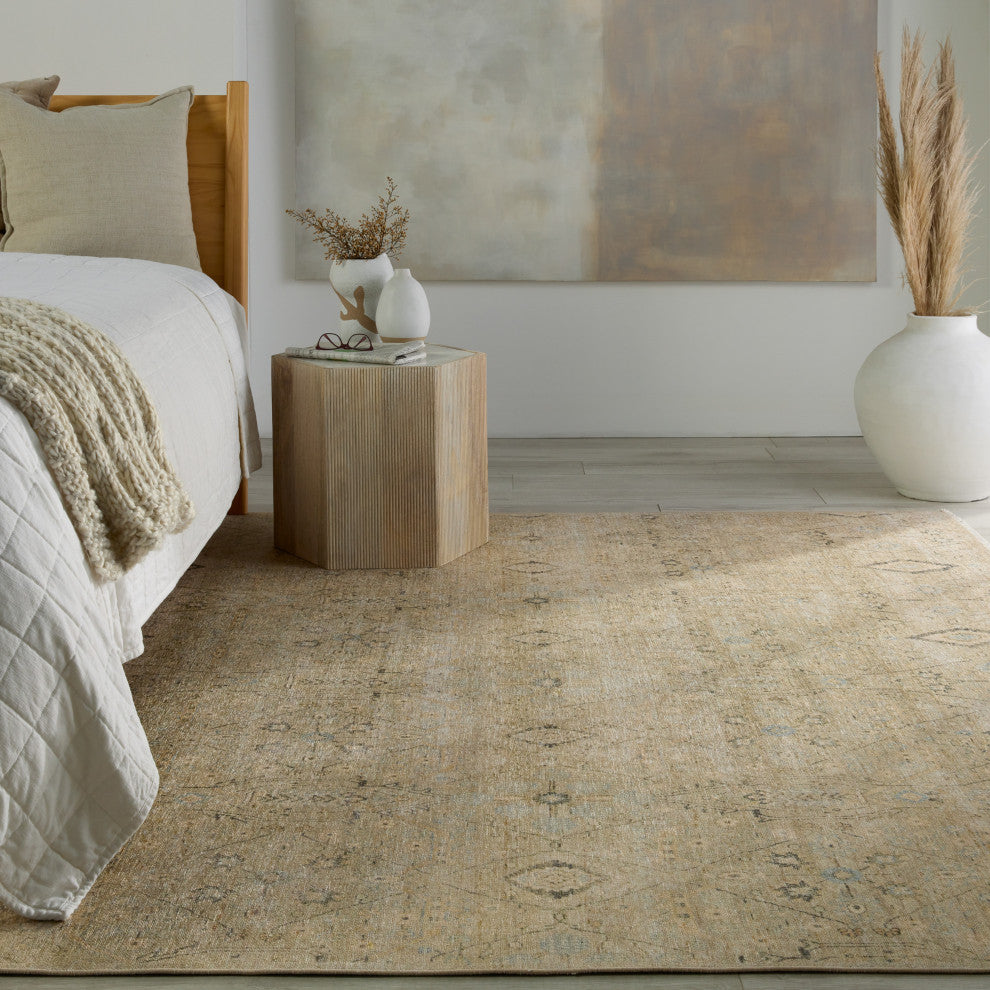 Jaipur Living Maisie Medallion Green/ Blue Area Rug 7'10"X9'10"