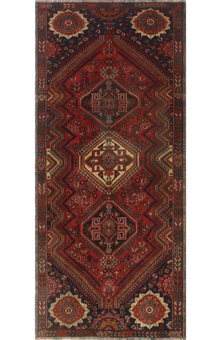 Fine Vintage Distressed Fayola Red Rug