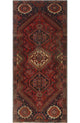 Fine Vintage Distressed Fayola Red Rug