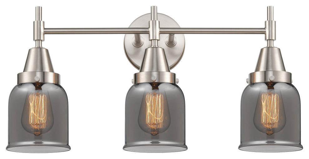 INNOVATIONS LIGHTING 447-3W-SN-G53-LED Caden 3 Light 26 inch Bath Vanity Light