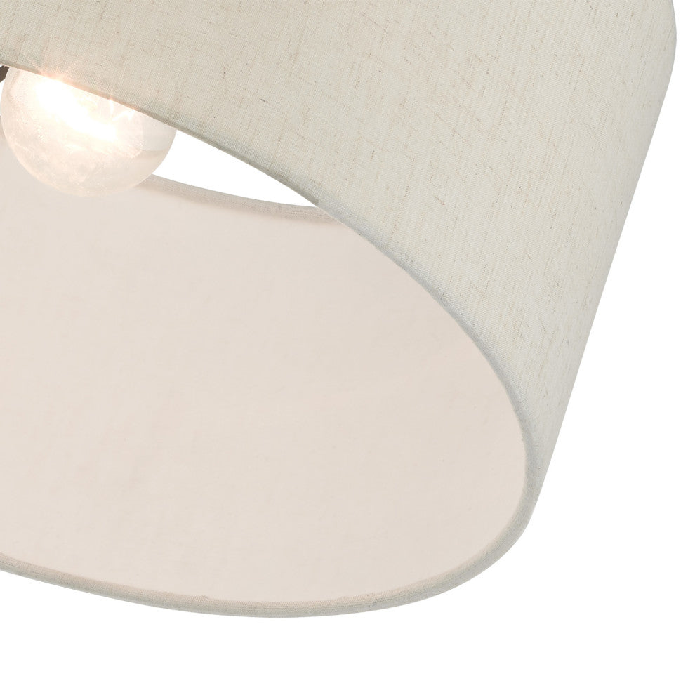 English Bronze Casual, Transitional, Versatile, Minimal Semi Flush
