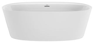 Jacuzzi AMF6734BCXXXX Amalia 67" - White / White Drain
