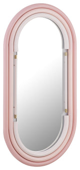 Neon Wall Mirror in Pink