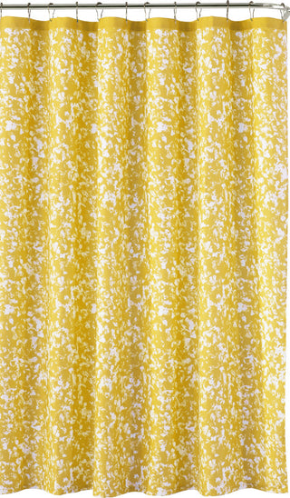 Kensie Susie Shower Curtain, Yellow