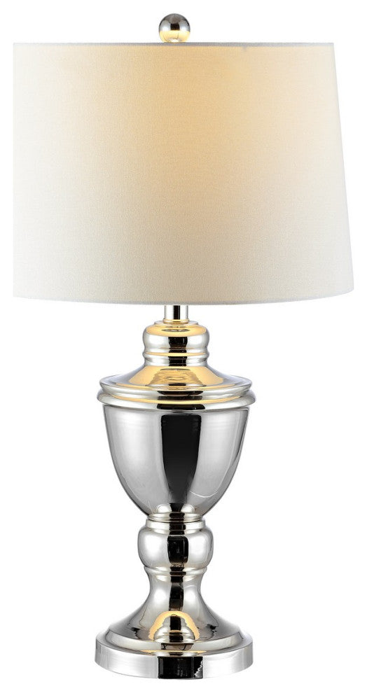Safavieh Ressa Table Lamp Polished Nickel