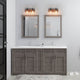 LNC 2-Light Wall Lamps Wood Indoor Wall Sconces Bathroom Vanity Lighting