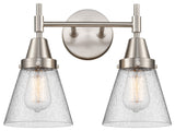 INNOVATIONS LIGHTING 447-2W-SN-G64-LED Caden 2 Light 17 inch Bath Vanity Light