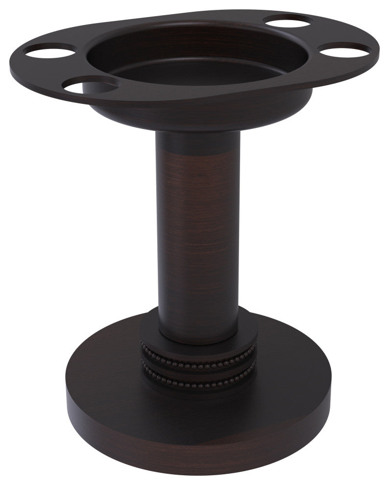 Vanity Top Tumbler and Toothbrush Holder, Venetian Bronze