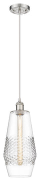 Innovations 516-1P-SN-G682-7-LED 1-Light Mini Pendant, Brushed Satin Nickel