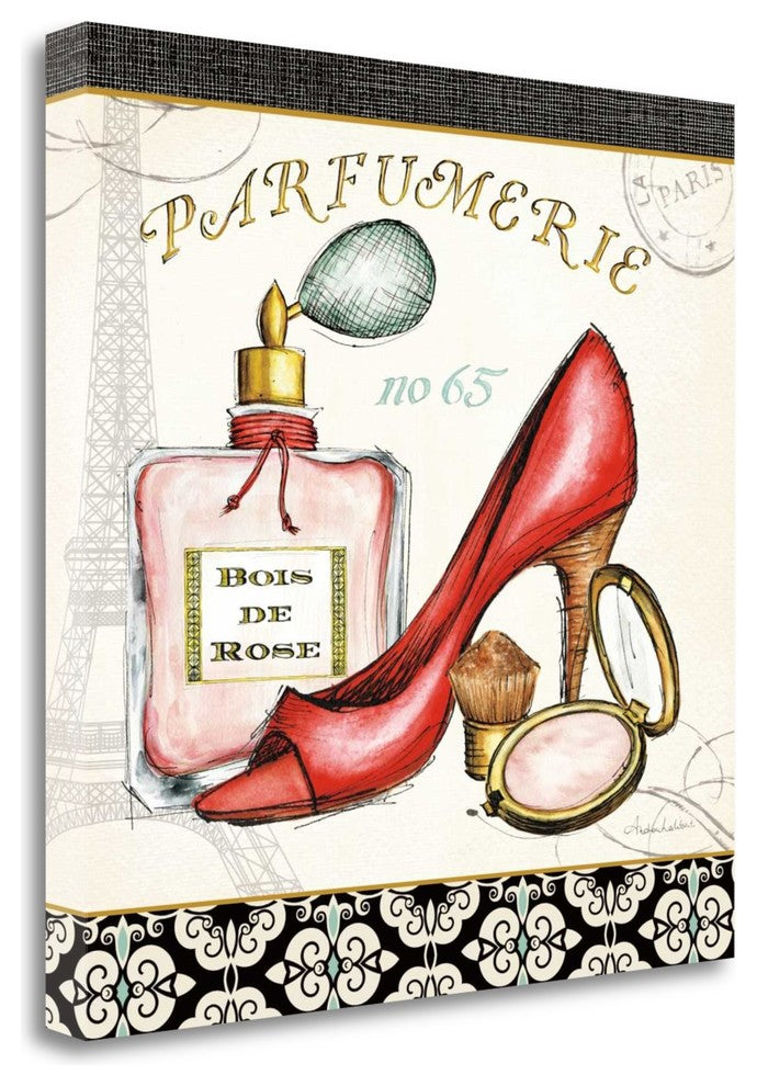 "Boutique De Luxe II" By Andrea Laliberte, Giclee Print on Gallery Wrap Canvas