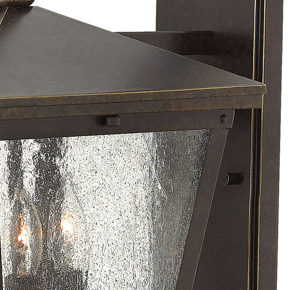 Hinkley Trellis Medium Wall Mount Lantern, Regency Bronze