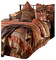 Flying Horse Western Striped Bedding Set, King