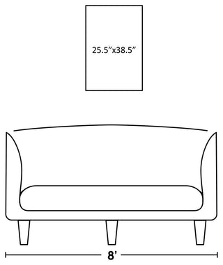 Oranges on Red, 36 x 56