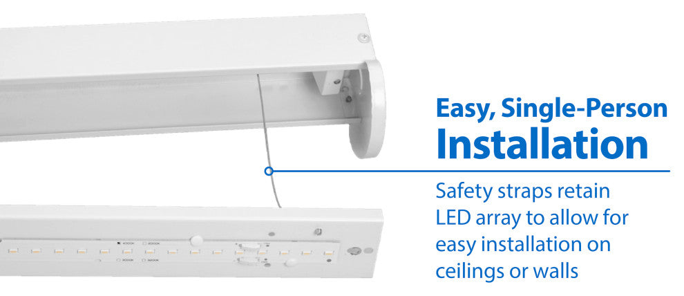 LSC SELECT Series Linear LED Strip Light, 8 Ft.